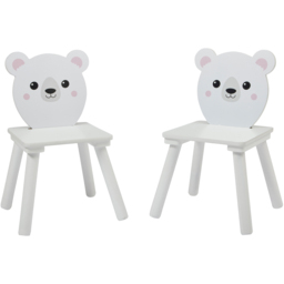 Liberty House Toys Bear Table and Chair Set - White - Wilko - thumbnail 4