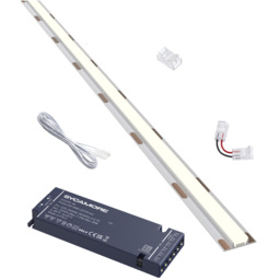 Sorrelis Kepler Smooth Line Warm White LED SOB Strip 5m - Size: 500 x 0.8 x 0.3cm - Wilko
