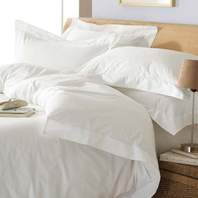 Paoletti Oxford Single White Duvet Set - Wilko - image 1