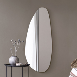 The Lacuna Frameless Wall Mirror 120 x 50cm - Black - MirrorOutlet - Wilko - thumbnail 3