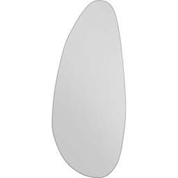 The Lacuna Frameless Wall Mirror 120 x 50cm - Black - MirrorOutlet - Wilko