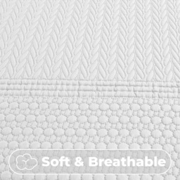 Velosso Double White Paloma Duvet Set - Wilko - thumbnail 5