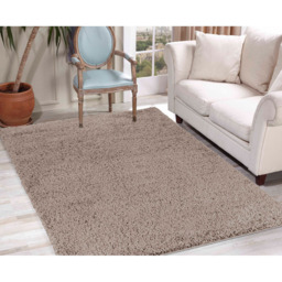 Desire Rugs Oxford Light Beige Plain Shaggy Rug 120 x 170cm - L.Beige - Wilko - thumbnail 5