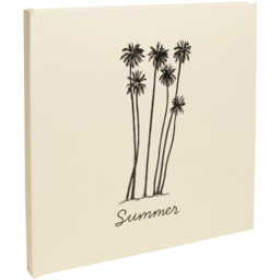 Exacompta Summertime Pastel Yellow Photo Album 30 Sheets 60 Photos - Size: 1.7 x 24.7 x 24.7cm - Wilko