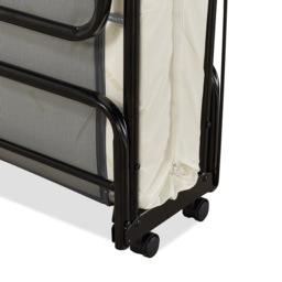 Jay-Be Single Visitor Contract Automatic Folding Bed with Performance e-Fibre Mattress - Black - Wilko - thumbnail 5