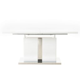 Marcellini Extending Dining Table White - Wilko - thumbnail 1