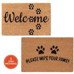 Printed Pets Coir Mat - Wilko - thumbnail 1