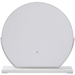 Living and Home Round Hollywood LED Lighted Vanity Makeup Mirror - Size: 38 x 40 x 10cm - White - Wilko - thumbnail 4