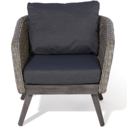Rowlinson Saigon 5 Seater Coffee Bistro Set Grey - Wilko - thumbnail 5