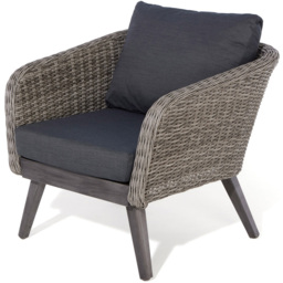 Rowlinson Saigon 5 Seater Coffee Bistro Set Grey - Wilko - thumbnail 4