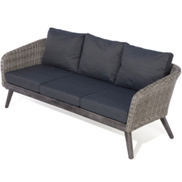 Rowlinson Saigon 5 Seater Coffee Bistro Set Grey - Wilko - thumbnail 6