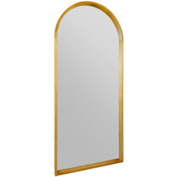 The Naturalis Solid Oak Framed Arched Leaner Wall Mirror 190 x 85cm - Cream - MirrorOutlet - Wilko - thumbnail 4