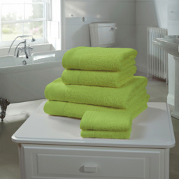 Rapport Home Chatsworth Super Soft 600gsm Combed Cotton Green Face Towel - Size: 0.1 x 30 x 30cm - Wilko - thumbnail 3