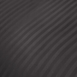 Pimlico Satin Stripe Duvet Set - Charcoal/Double - Wilko - thumbnail 6