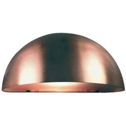 Nordlux Scorpius Copper Wall Light - Size: 10 x 20 x 10cm - Orange - Wilko