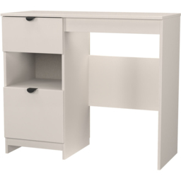 Crowndale Bora 2 Drawer Single Shelf Kashmir Matt Vanity - Size: 39 x 95 x 80cm - Cream - Wilko - thumbnail 5