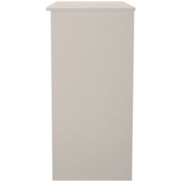 Crowndale Bora 2 Drawer Single Shelf Kashmir Matt Vanity - Size: 39 x 95 x 80cm - Cream - Wilko - thumbnail 4
