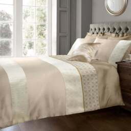 Sweet Dreams Pandora Single Latte Duvet Set - Cream - Wilko