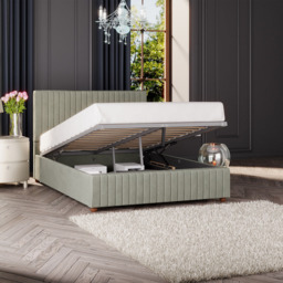 Laurence Llewelyn-Bowen Estella Super King Size Duck Egg Plush Velvet Ottoman Bed - Green - Wilko - thumbnail 3
