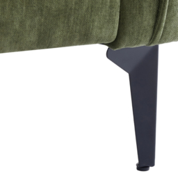 Living and Home Green Fleece Fabric Armchair with Cushions - Size: 83 x 80 x 79cm - Wilko - thumbnail 7