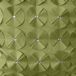 Intimates Vogue Diamante Lime Filled Cushion 43 x 43cm 2 Pack - Green - Wilko - thumbnail 3
