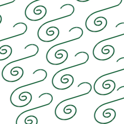 Shatchi Green Swirl Tree Decoration Hooks 40 Pack - Size: 35 x 1.5 x 25cm - Wilko - thumbnail 4