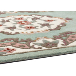 Origins Shensi Green Wool Rug 75 x 150cm - Origins Rugs - Wilko - thumbnail 4