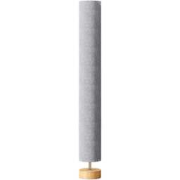 HOMCOM Grey LED Floor Lamp with 3 Colour Temperatures - Size: 20 x 20 x 126cm - Wilko