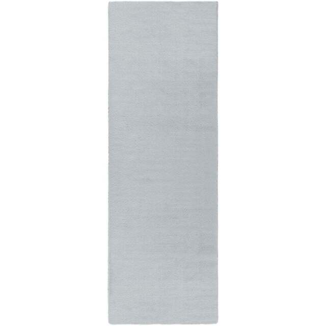 Origins My Washable Grey Faux Fur Rug 67 x 200cm - Origins Rugs - Wilko - image 1