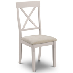 Julian Bowen Davenport 4 Seater Grey And Oak Round Table Set - Wilko - thumbnail 4