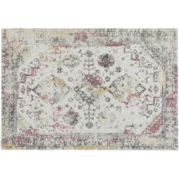 Origins Vogue Pink and Ochre Rug 200 x 290cm - Yellow - Origins Rugs - Wilko - thumbnail 1