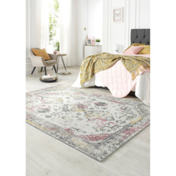 Origins Vogue Pink and Ochre Rug 200 x 290cm - Yellow - Origins Rugs - Wilko - thumbnail 3