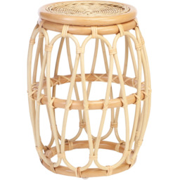 Desser Furniture Bejing Natural Rattan Lamp Table - Size: 45.0 cm x 36.0 cm x 36.0 cmcm - Brown - Wilko - thumbnail 3