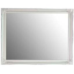 MirrorOutlet Hamilton White Shabby Chic Wall Mirror 117 x 91cm - Wilko