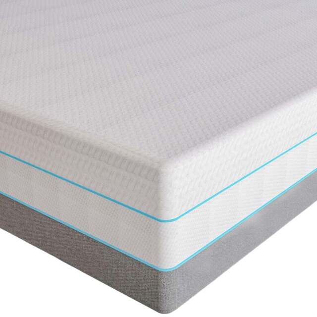 Sliding Wardrobes 4U King Size Smart Hard Foam Pressure Relief Mattress - White - Wilko - image 1