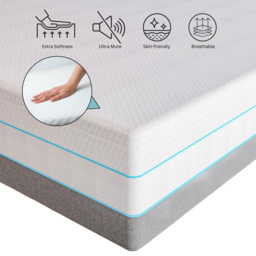 Sliding Wardrobes 4U King Size Smart Hard Foam Pressure Relief Mattress - White - Wilko - thumbnail 7