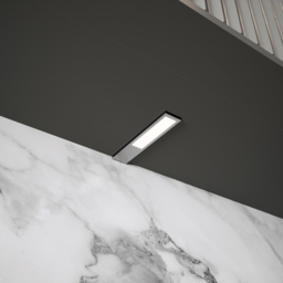 Sorrelis Zyra Aluminium Rectangle Slim 3 Cool White Light Kit - Size: 0.65 x 4 x 20cm - Silver - Wilko - thumbnail 3