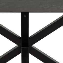 Florence Heaven 6 Seater Ceramic Dining Table Black - Furniture To Go - Wilko - thumbnail 7