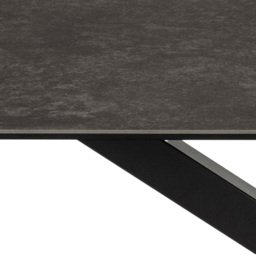 Florence Heaven 6 Seater Ceramic Dining Table Black - Furniture To Go - Wilko - thumbnail 6