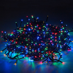 The Christmas Workshop 1000 Multicolour LED String Light - Wilko