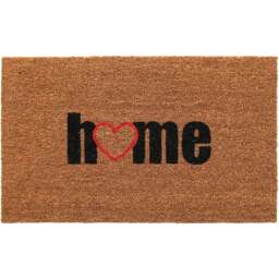 Coco & Coir Love Home Coir Door Mat 45 x 75cm - n/a - Coco & Coir ® - Wilko