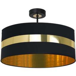 Milagro Palmira Black Ceiling Lamp 230V - Size: 50 x 50 x 35cm - Wilko - thumbnail 1