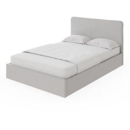 GFW Chiswick Double Soft Grey Ottoman Bed - Wilko - thumbnail 6