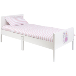 Liberty House Toys Single White Princess and Unicorn Kids Bed - Wilko - thumbnail 3
