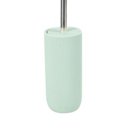 Ribbed Wave Toilet Brush Holder Sage Green - Wilko - thumbnail 3