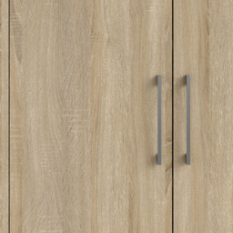 Florence 2 Door 2 Shelf Oak Bookcase - Wood - Furniture to Go - Wilko - thumbnail 7