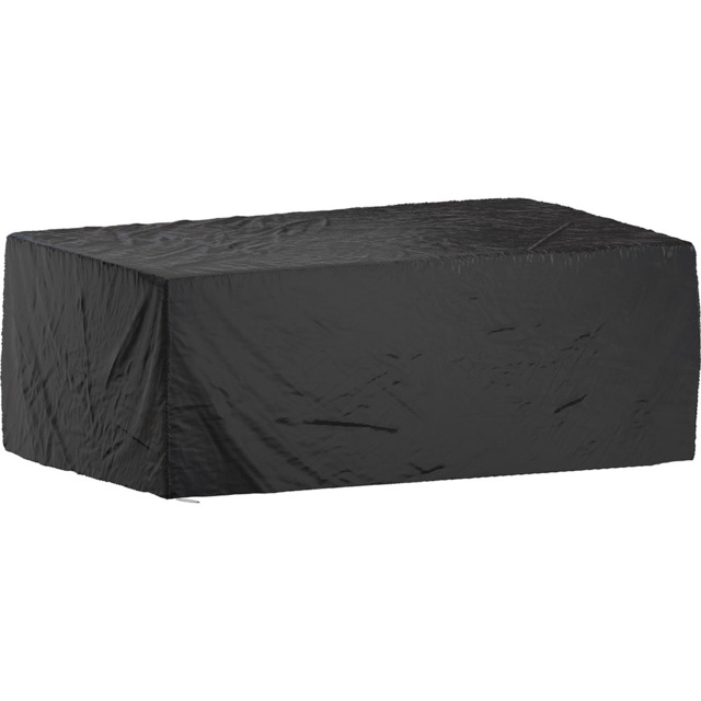 Garden Vida Black Outdoor Patio Furniture Cover 200 x 126 x 76cm - Size: 126 x 200 x 76cm - Wilko - image 1