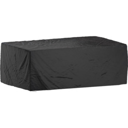 Garden Vida Black Outdoor Patio Furniture Cover 200 x 126 x 76cm - Size: 126 x 200 x 76cm - Wilko