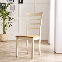 Furniturebox Salisbury Walton 6 Seater Dining Set Cream - Wilko - thumbnail 5