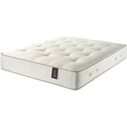 Aspire Single Natural Dual Sided Pocket Mattress - White - Wilko